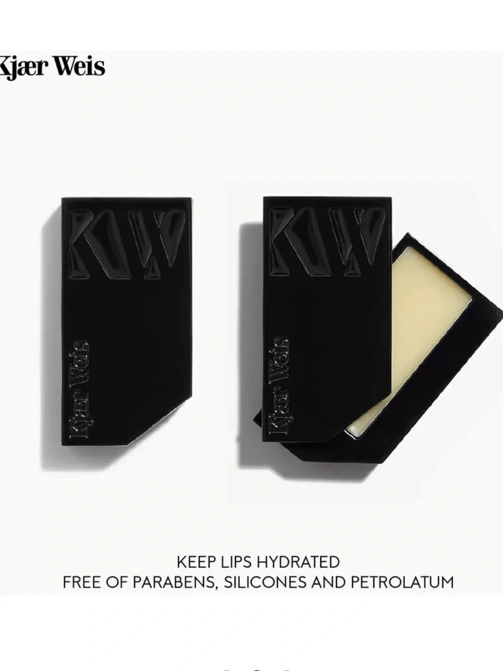 Kjaer Weis Black Iconic Edition Original Lip Balm 3.84ml BRAND NEW/SEALED